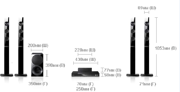 Кинотеатр Samsung E 3